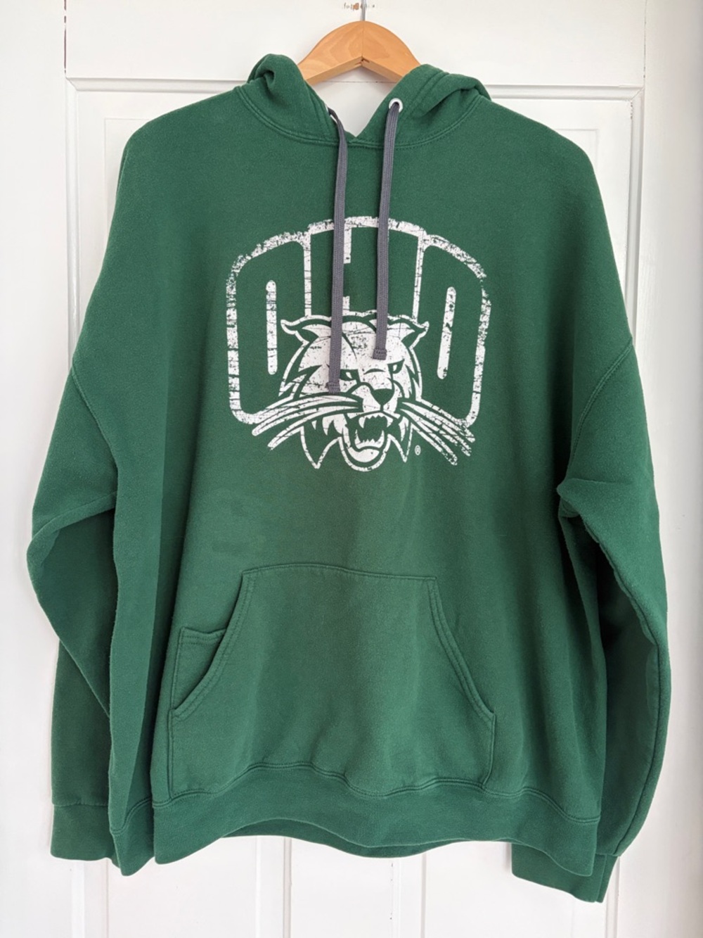Ohio University Pullover Hoodie - Men's Size L/XL